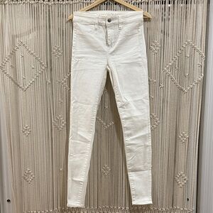 American Eagle Outfitters Women's White Skinny Jeans